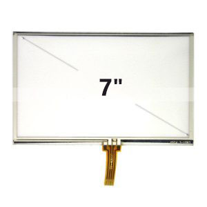 7 pouces 4 Panneau tactile résistif en fil industriel Offre d'usine de fournitures stables pour l'enregistreur de voitures RXA-070007-11