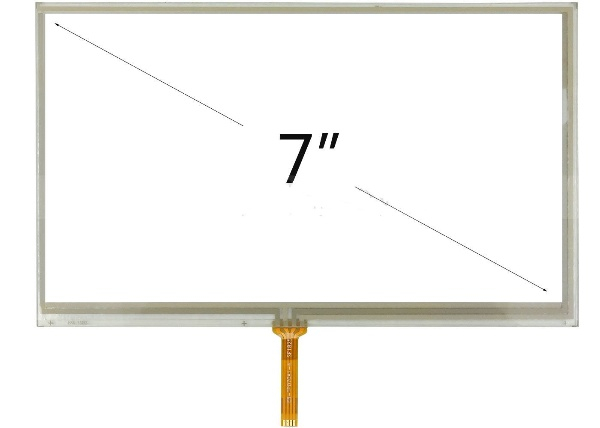 Bảng điều khiển m&agrave;n h&igrave;nh cảm ứng điện trở 4 d&acirc;y 7 inch c&oacute; h&agrave;n FPC RXA-070001-01