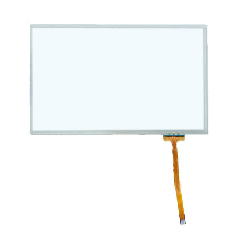 Panneau d'écran tactile résistif avec une luminosité élevée 7  'Inch TFT LCD Afficher le module RXA-070043-01QR